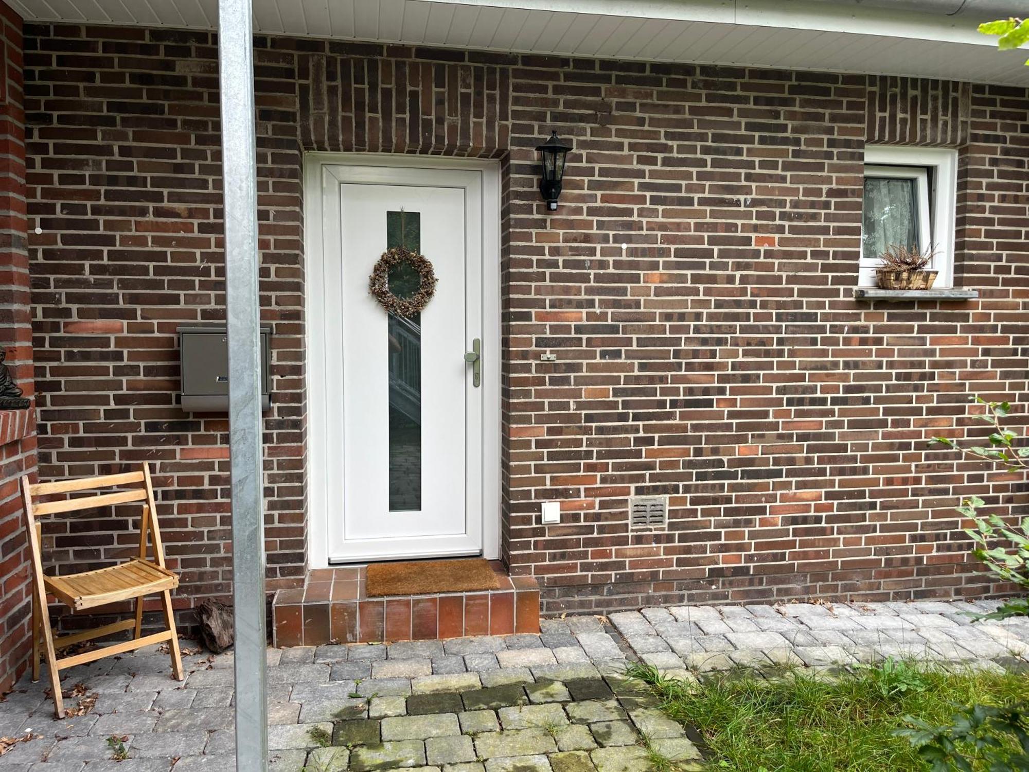 Fewo Brauel Am Nordpfad Zevener Geest - Ruhige, Moderne 2 Zimmer Wohnung, Ladestation, Parkplatz, Wlan, Garten Exterior foto